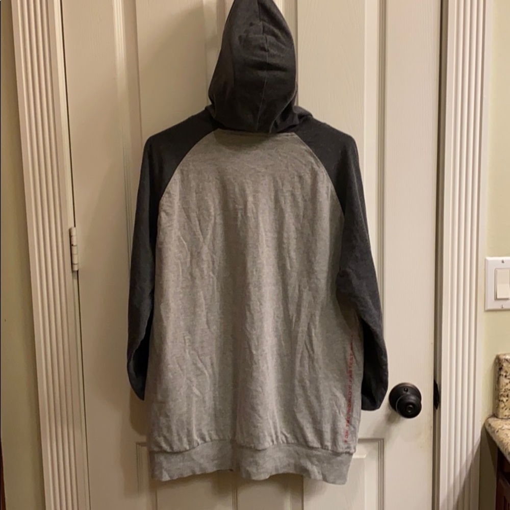 Reversible sweatshirt jacket. - Picture 4 of 8